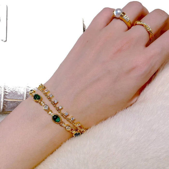 InStyle Spaced Bead Bracelet
