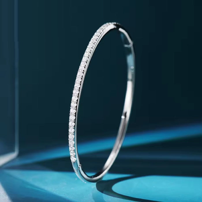 Jaded Half Circle Bracelet