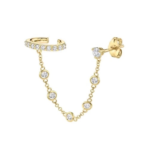 Ghost Ear Cuff