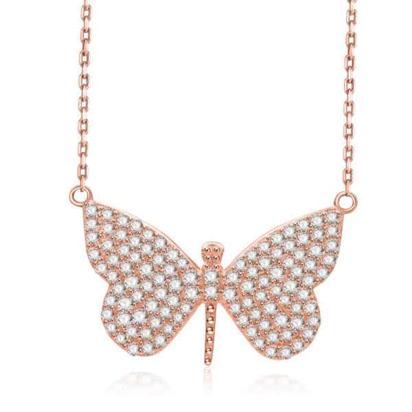 Jilly Butterfly Necklace
