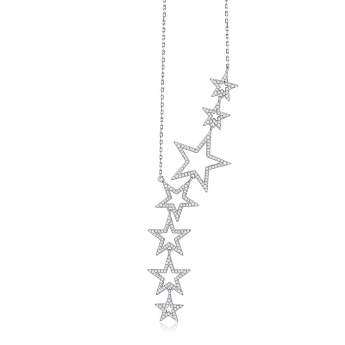 Jagger Floating Open Star Necklace
